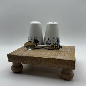 Popular Destinations Denmark Salt and Pepper Shakers with Collector Spoon
